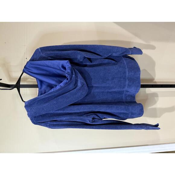 Eeyore XL Disney Blue Women's Zip-Up Hoodie with Embroidered Design - Picture 7 of 8